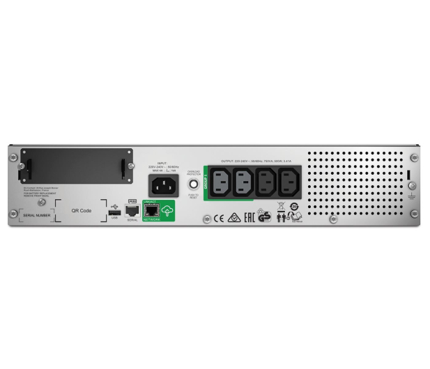 APC SmartUPS SMT750RMI2UC 750VA/500W 2U SmartConnect - 496943 - zdjęcie 2